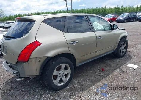 2005 Nissan Murano S from USA, damaged, VIN JN8AZ08W35W427894